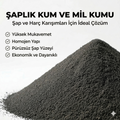 şaplık kum